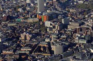 Holborn London  from the air