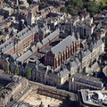 the Royal Courts of Justice in London from the air
