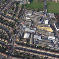 Alma Rd and Alexandra Rd  Ponders End Enfield Middlesex EN3 7BB  from the air