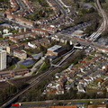 Arnos Grove from the air