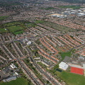 Ponders End from the air