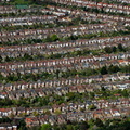 London Suburbia  from the air