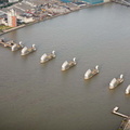Thames Barrier from the air