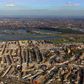 Stamford Hill London from the air