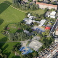 Kingsmead Primary School Hackney London from the air
