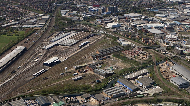 Old Oak Common, London from the air