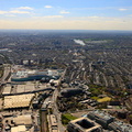 Shepherd's Bush  London from the air