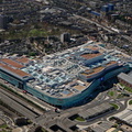 Westfield shopping centre, Londonl, London from the air