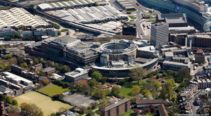 BBC Television Centre London from the air