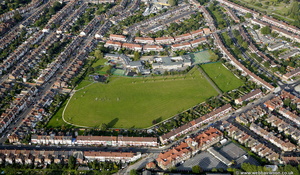  Belmont Junior School  London from the air