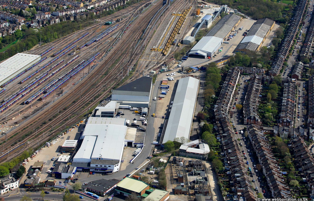 Cranford Way Industrial Estate   London from the air