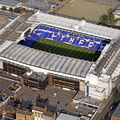 White Hart Lane Stadium London from the air