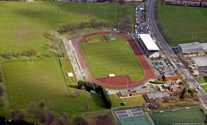 White Hart Lane Community Sports Centre London from the air