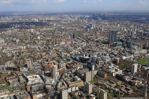 Islington  London from the air