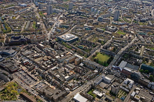  the Angel Islington  from the air