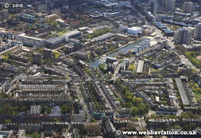 Islington  London England UK aerial photograph