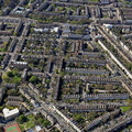 Prebend St Islington Islington London from the air