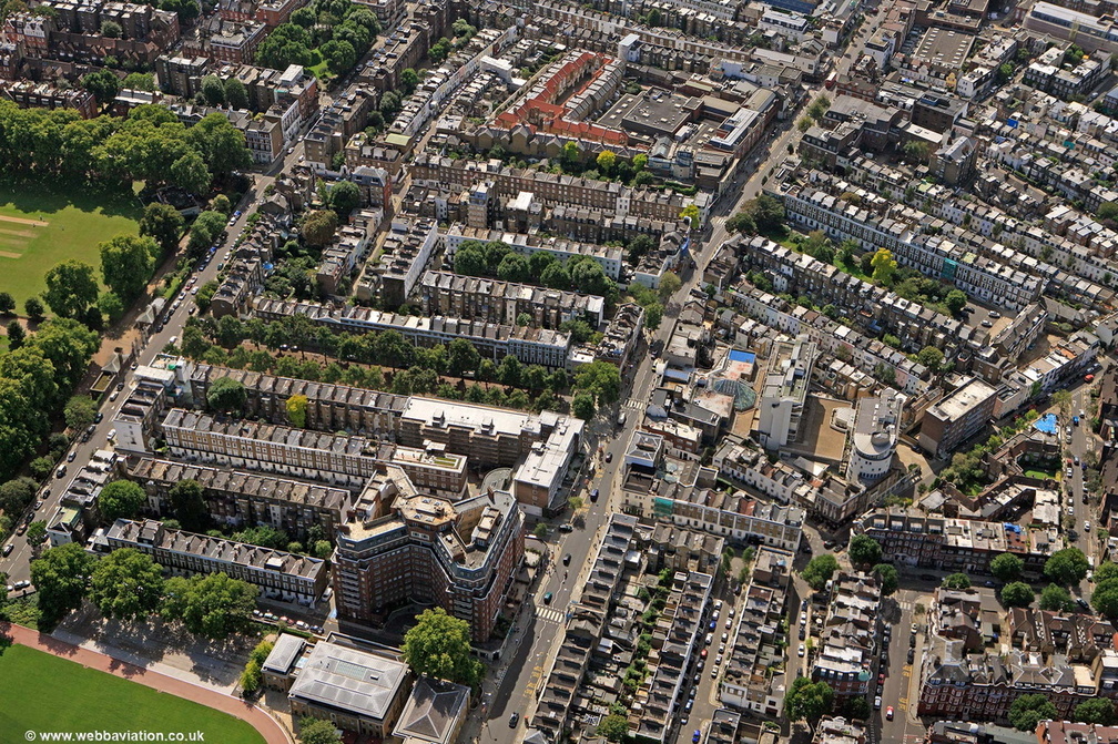  Belgravia  London from the air