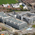  BBC Media Village, White City  London from the air