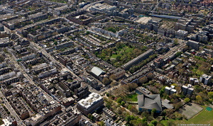  Kensington High St , Kensington, Londonl, London from the air