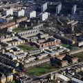 Angell Town Estate from the air