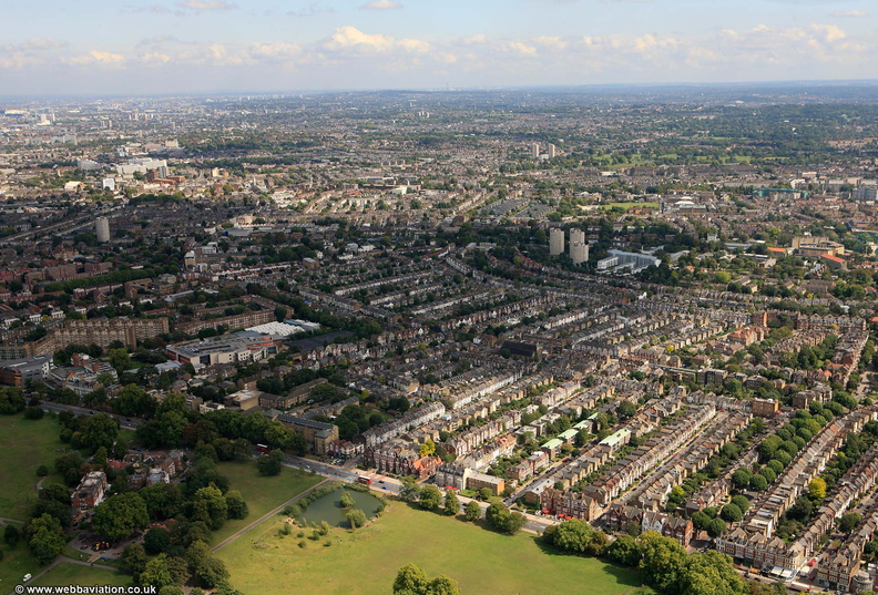Lambeth from the air