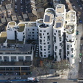 Clapham Library London from the air