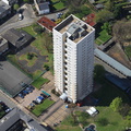 Rundell Tower Lambeth  London  from the air