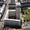The Shell Centre from the air