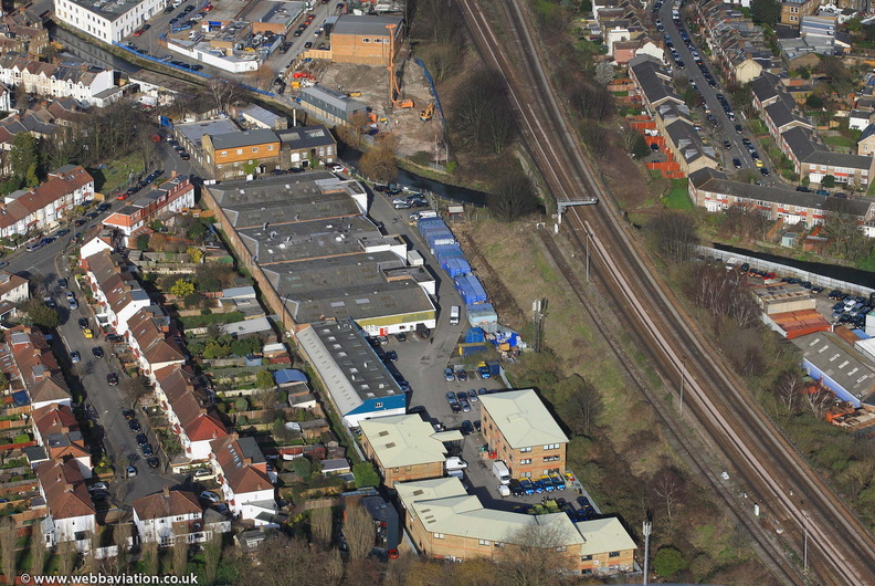 Haslemere Industrial Estate London SW18   from the air