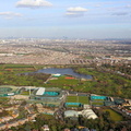 All England Lawn Tennis-Croquet Club Wimbledon from the air
