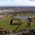 Wimbledon Park from the air