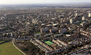 Wimbledon Park Rd London SW19 6NL  from the air