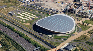 Lee Valley VeloPark London from the air