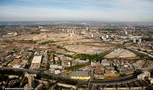 Queen Elizabeth Olympic Park, London from the air