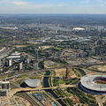 Queen Elizabeth Olympic Park, London from the air