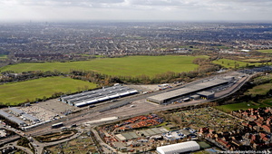  Eurostar Engineering Centre Temple Mills TMD  from the air