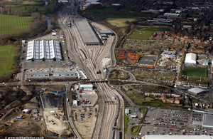  Eurostar Engineering Centre Temple Mills TMD  from the air