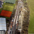 Fairlop tube station, London  from the air