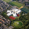 Bacon's College from the air