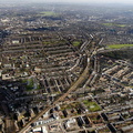 Peckham London  from the air