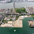Pontoon Dock & Silvertown Quaysfrom the air