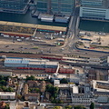 Poplar Docklands Light Railway (DLR) station  from the air