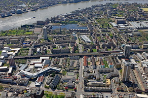 Shadwell , Tower Hamletsfrom the air
