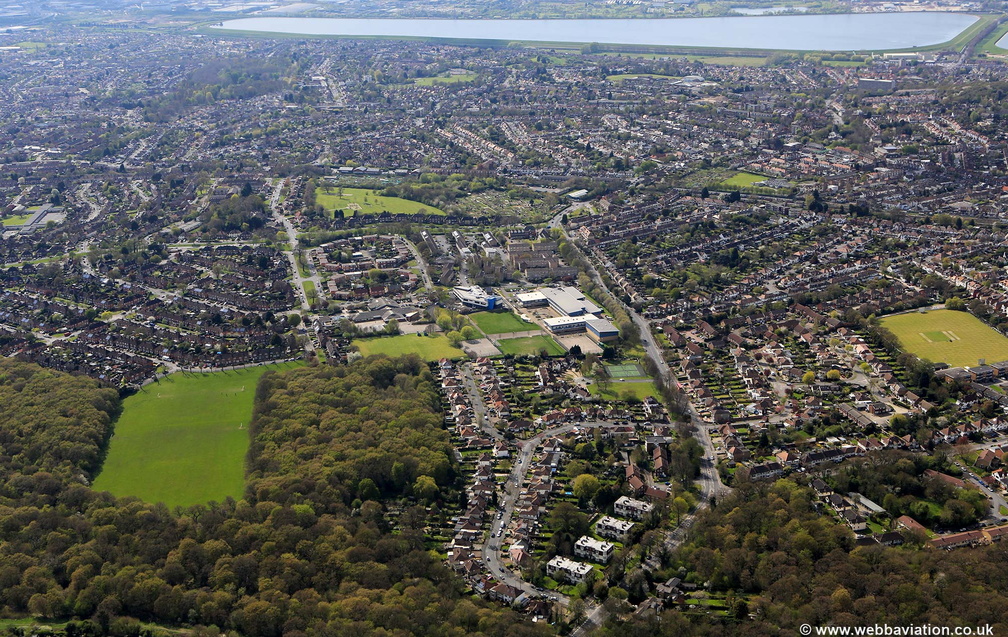 Chingford  from the air