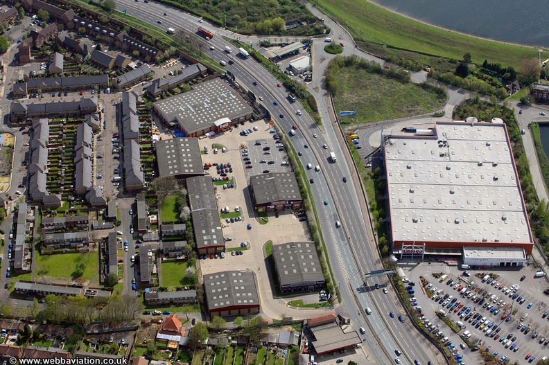 Deacon Trading Estate from the air