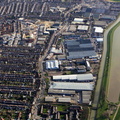 Uplands Business Park  Blackhorse Lane London E17  from the air