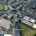 Chingford Road roundabout on the North Circular Road from the air