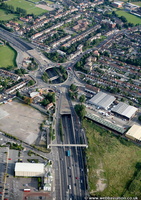  Chingford Road roundabout on the North Circular Road from the air