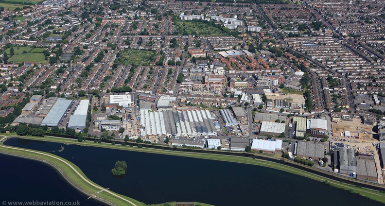 Uplands Business Park  from the air